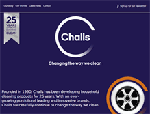 Tablet Screenshot of challs.com